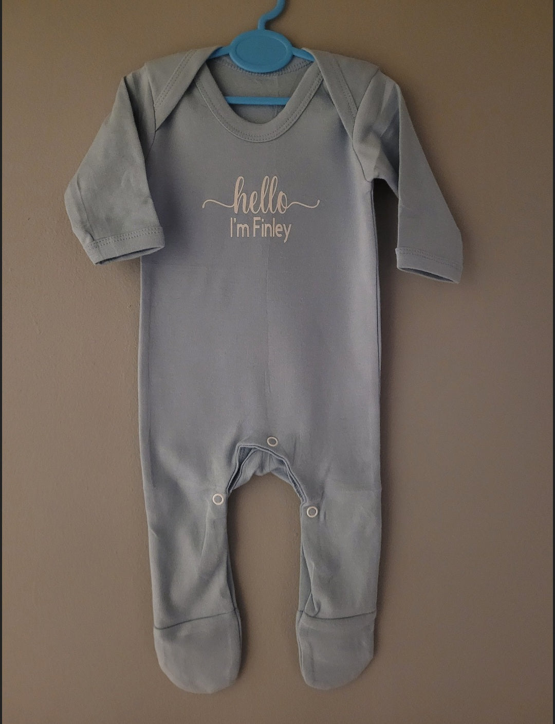 Birth Announcement Romper