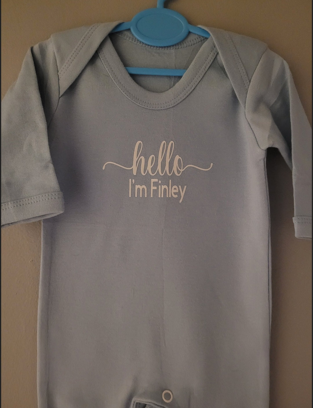 Birth Announcement Romper