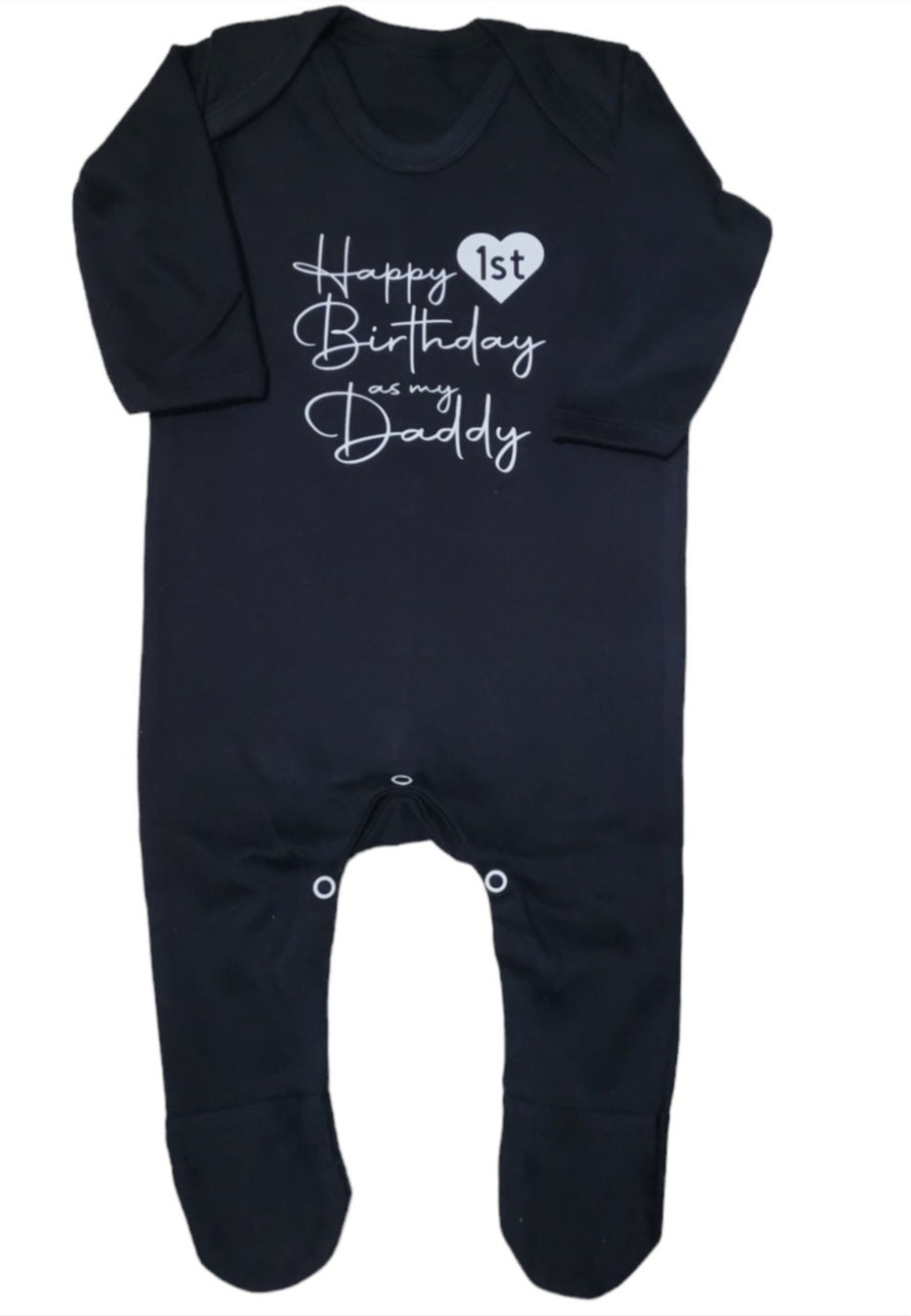 'Happy First Birthday As My..' Romper