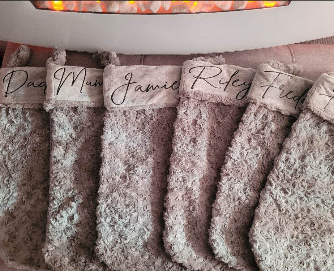 Personalised Christmas stocking