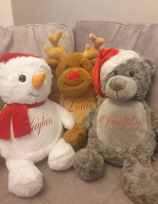 Personalised Christmas Teddy